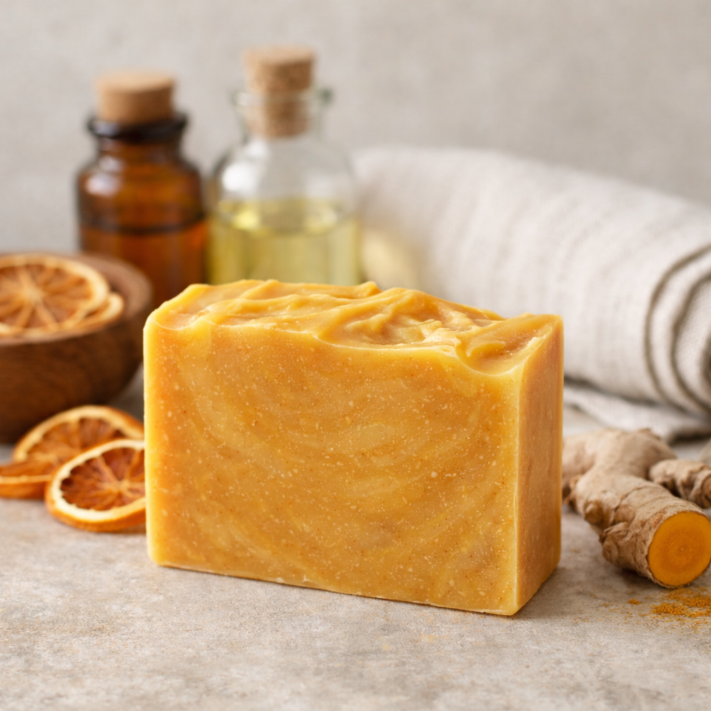 Turmeric and Sweet Orange Bar Soap