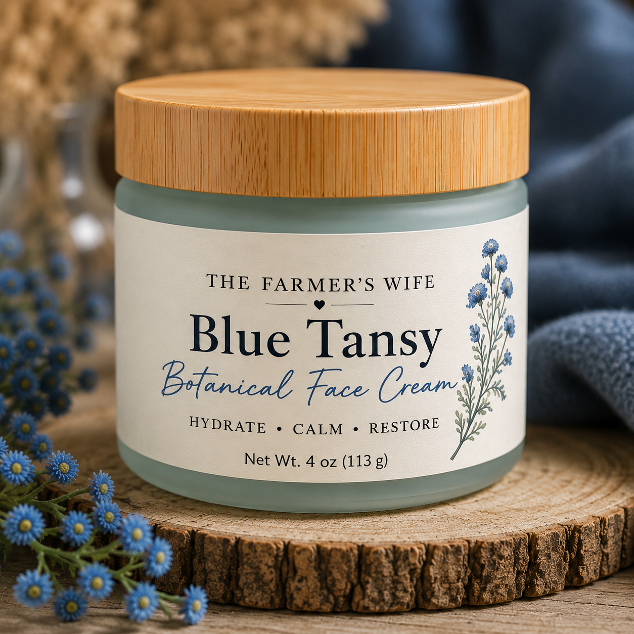 Blue Tansy Botanical Face Cream