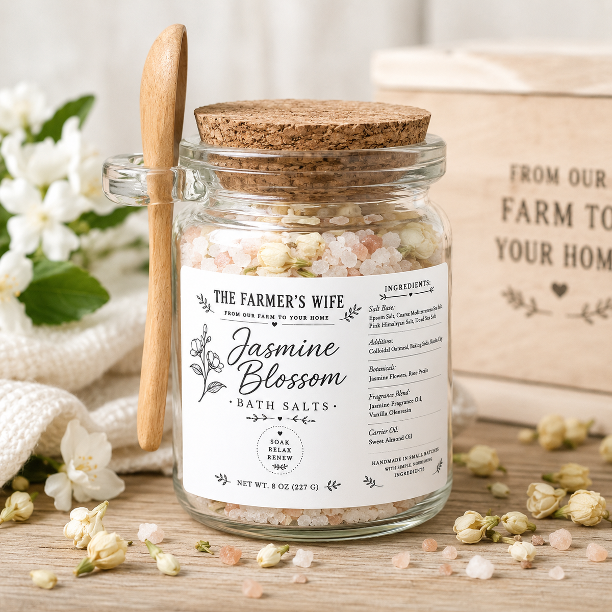 Jasmine Blossom Bath Salts