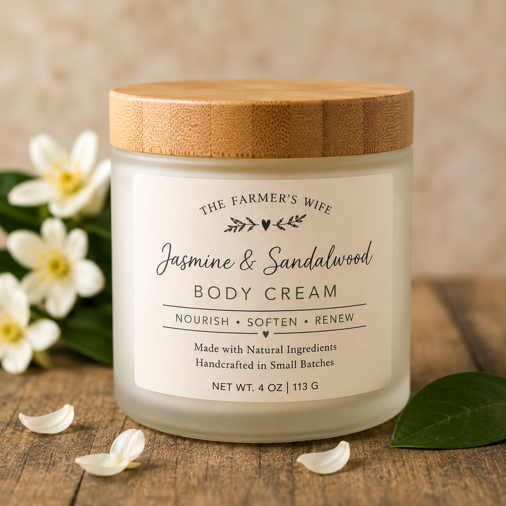Jasmine & Sandalwood Body Cream