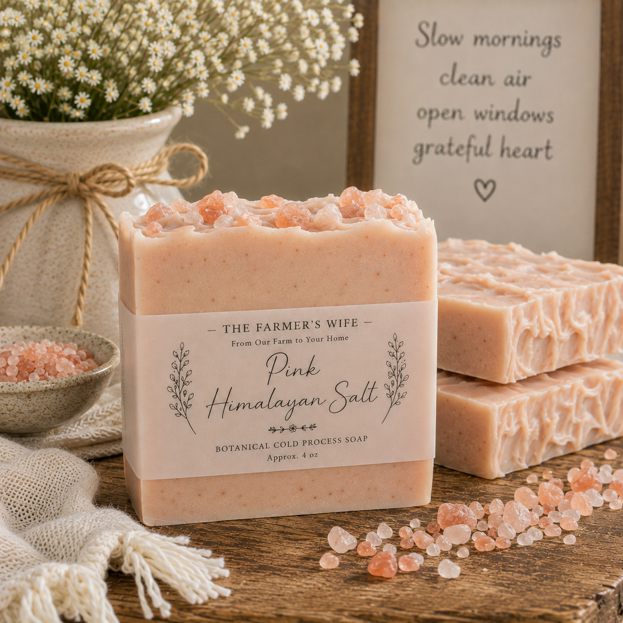 Pink Himalayan Salt Bar