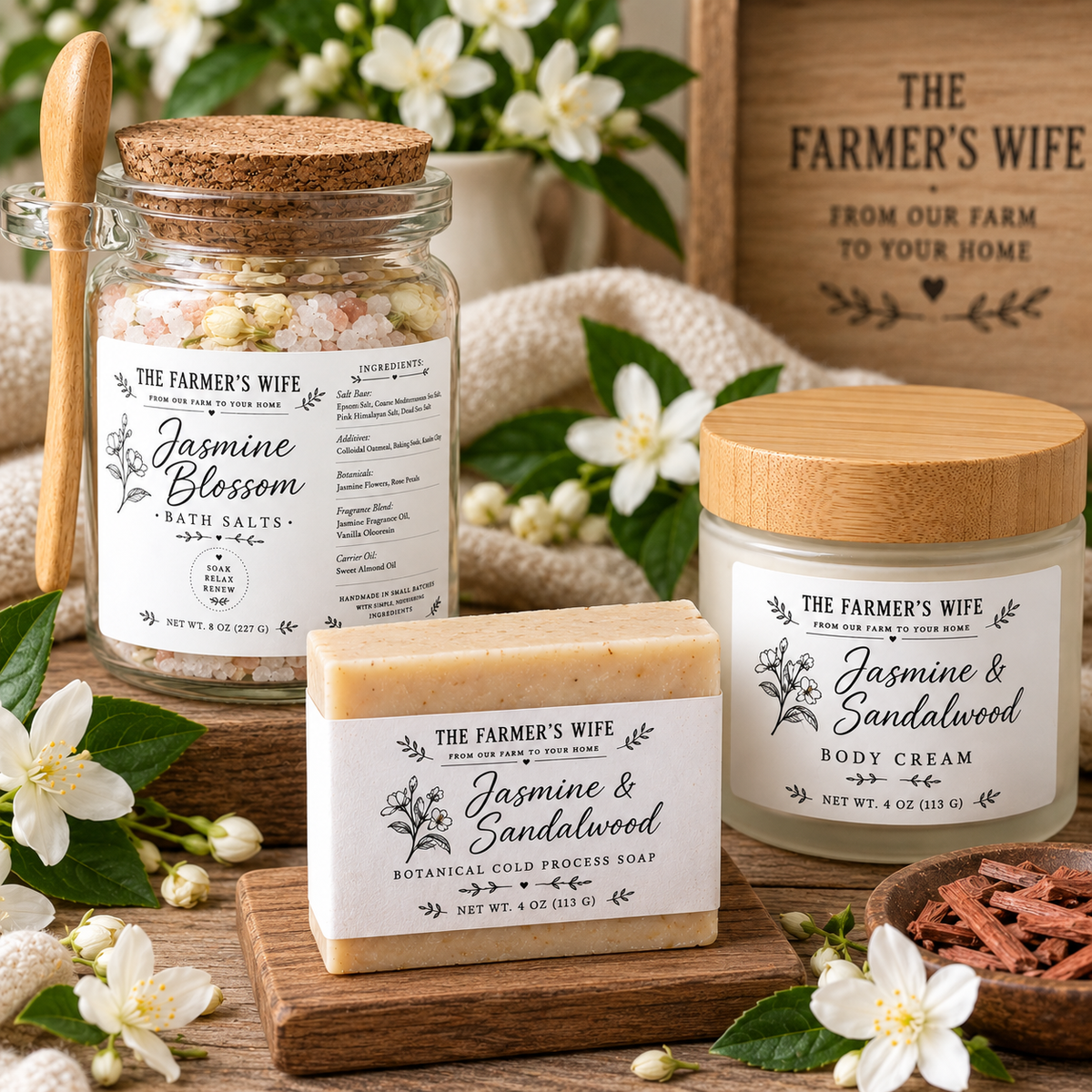 Jasmine & Sandalwood Ritual Bundle